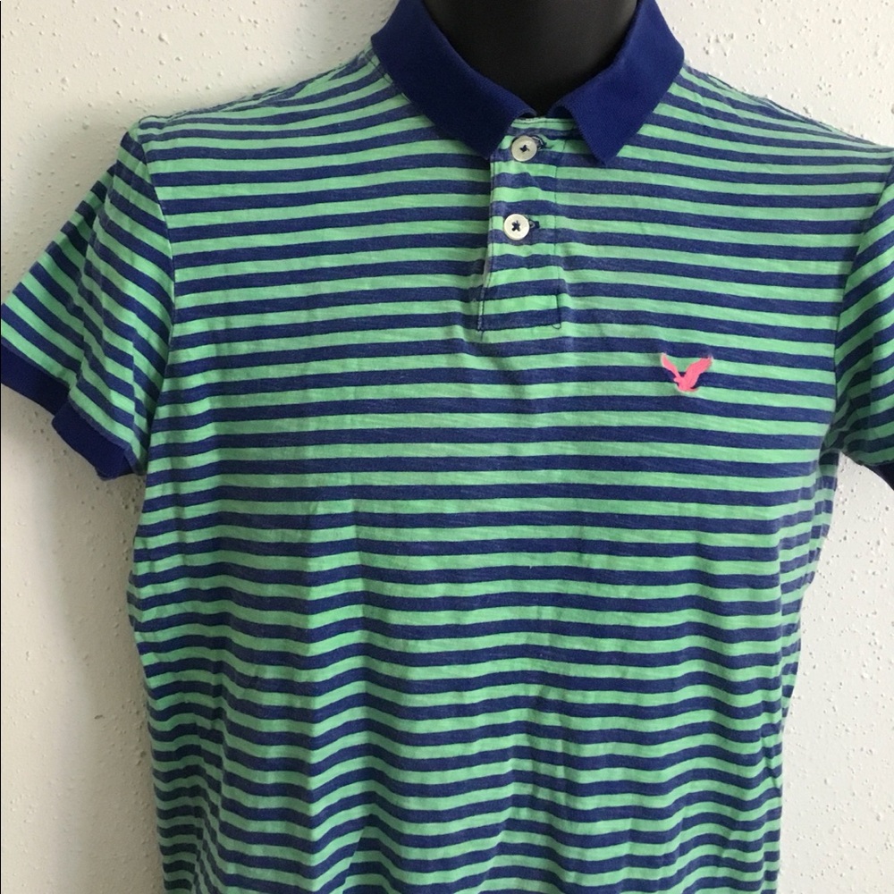 AMERICAN EAGLE POLO SHORT SLEEVES - Picture 6 of 15
